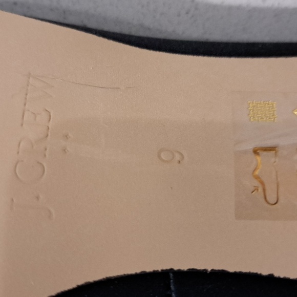 NIB J. Crew black satin pumps - Picture 8 of 12